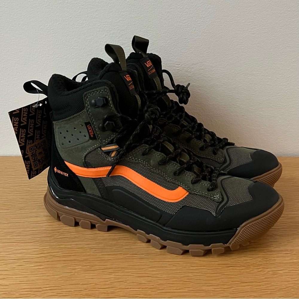 Vans Ultrarange Exo Hi MTE-3 GTX Gore-Tex Olive Boots Mens 8 / Womens 9.5 Shoes